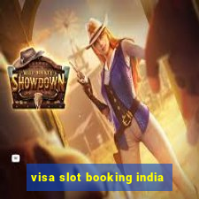 visa slot booking india