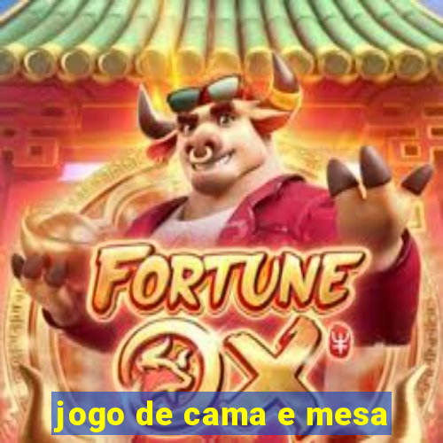 jogo de cama e mesa