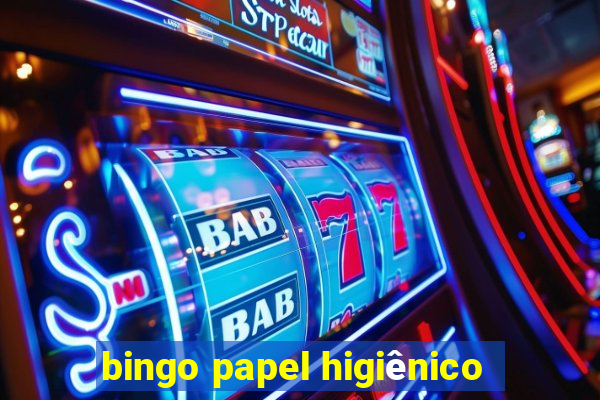 bingo papel higiênico