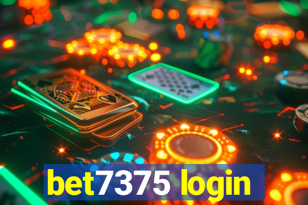 bet7375 login