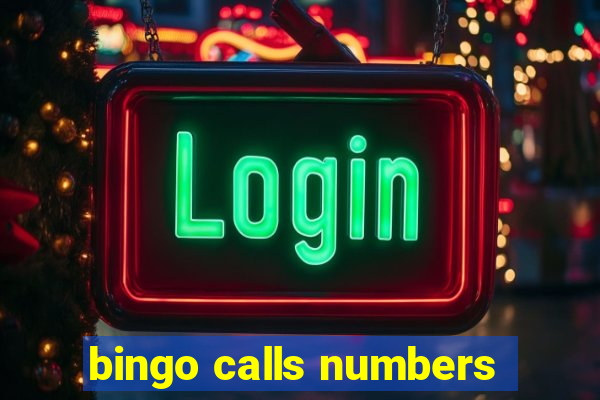 bingo calls numbers