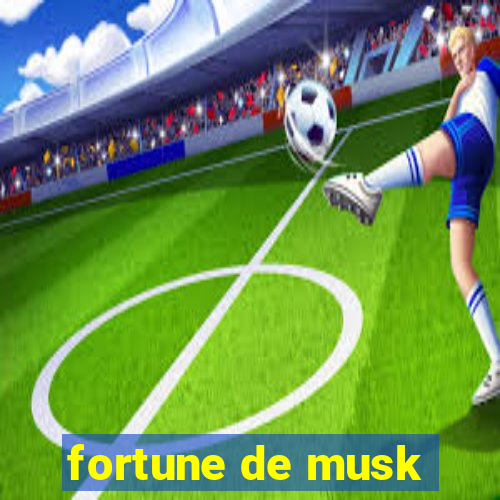 fortune de musk