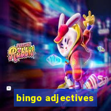 bingo adjectives