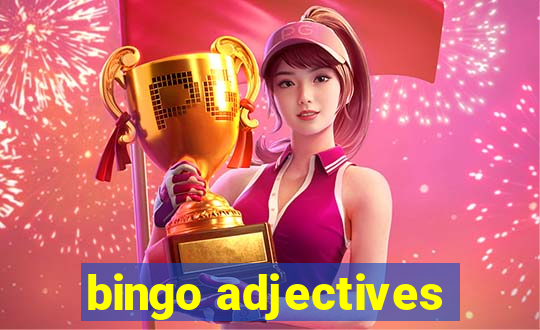 bingo adjectives