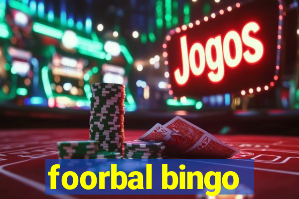 foorbal bingo