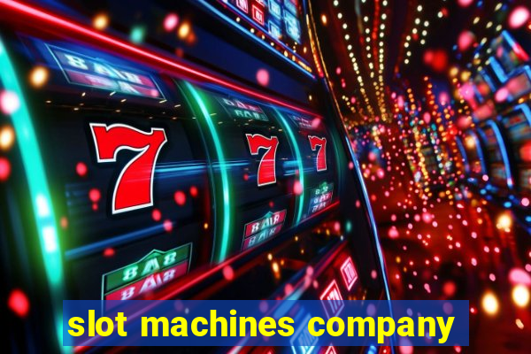 slot machines company