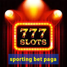 sporting bet paga