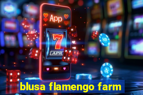 blusa flamengo farm