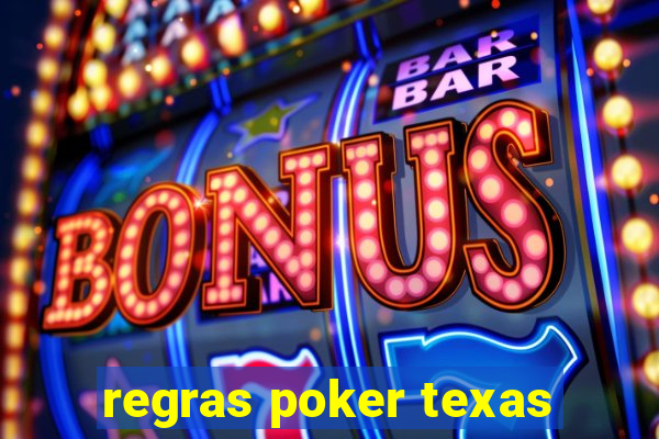 regras poker texas