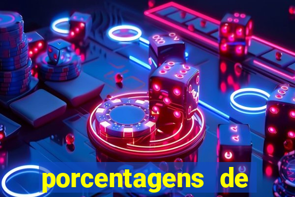 porcentagens de jogos pagantes