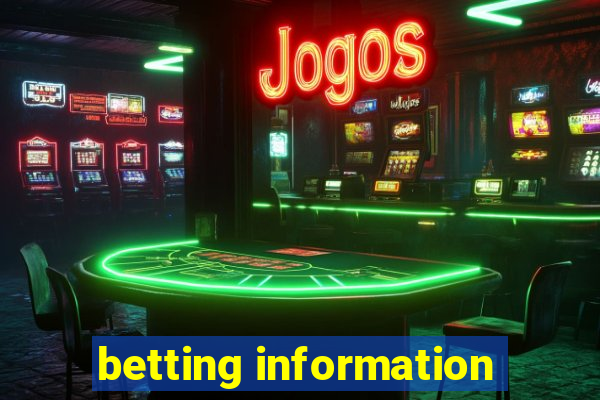 betting information