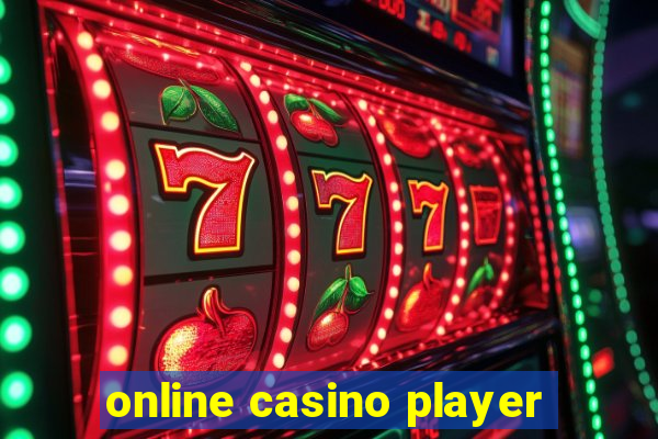 online casino player