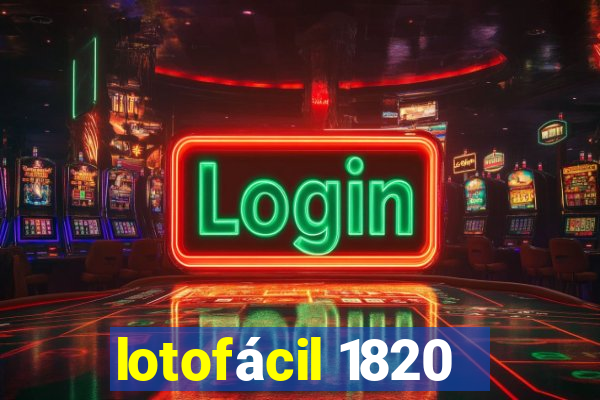 lotofácil 1820