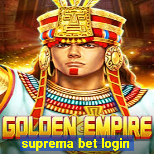 suprema bet login