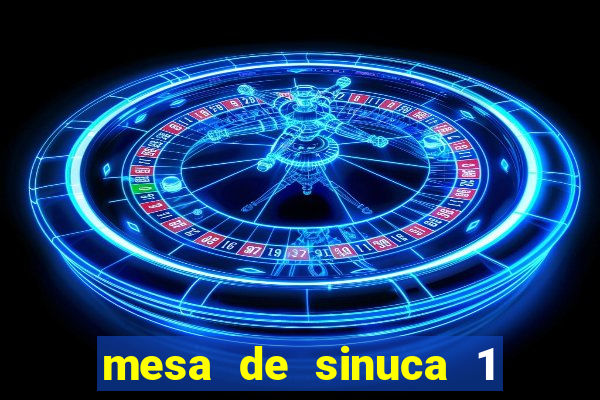 mesa de sinuca 1 90 x 1 20m