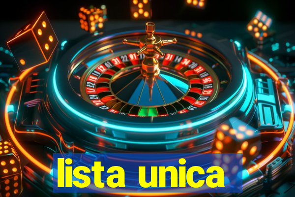 lista unica