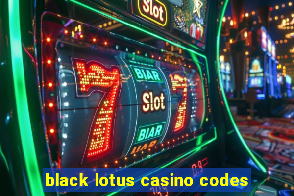 black lotus casino codes