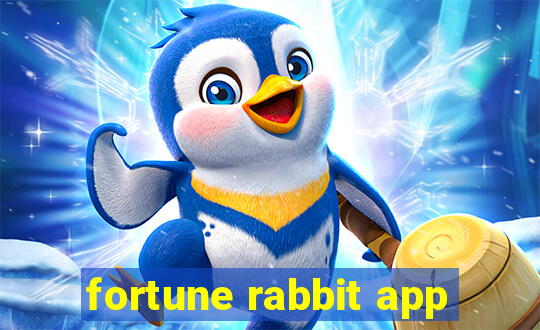 fortune rabbit app