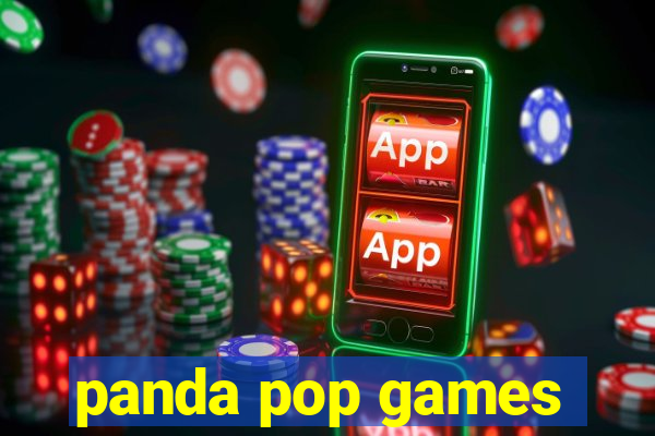 panda pop games