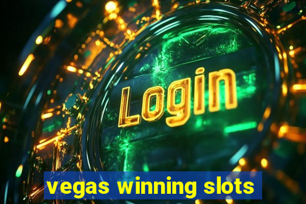 vegas winning slots