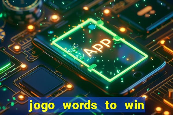 jogo words to win paga mesmo