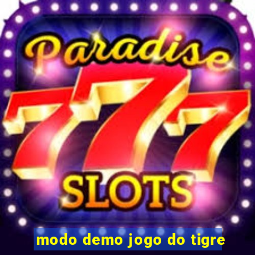 modo demo jogo do tigre