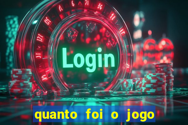 quanto foi o jogo do paisandu