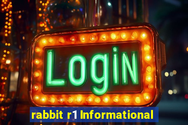 rabbit r1 Informational