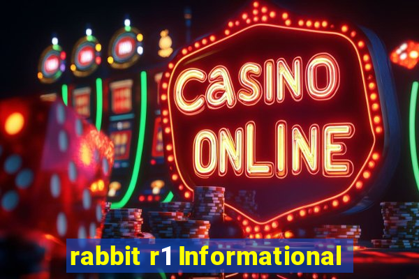 rabbit r1 Informational