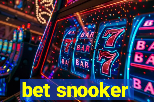 bet snooker