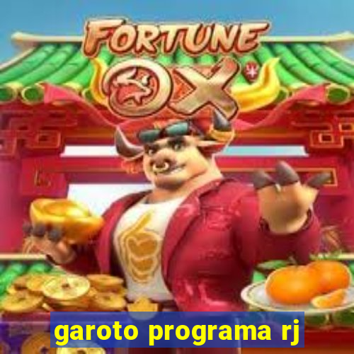 garoto programa rj