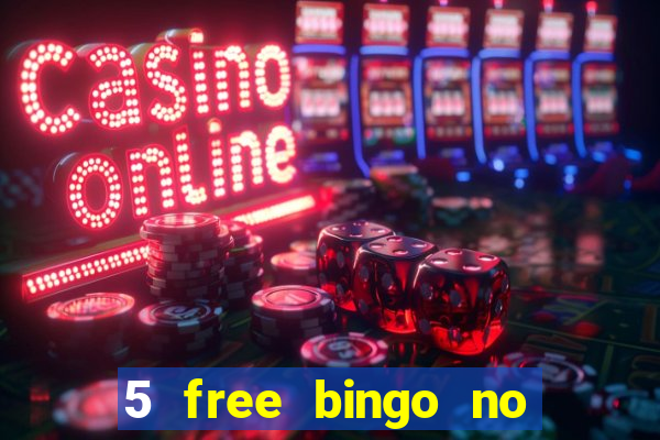 5 free bingo no deposit required